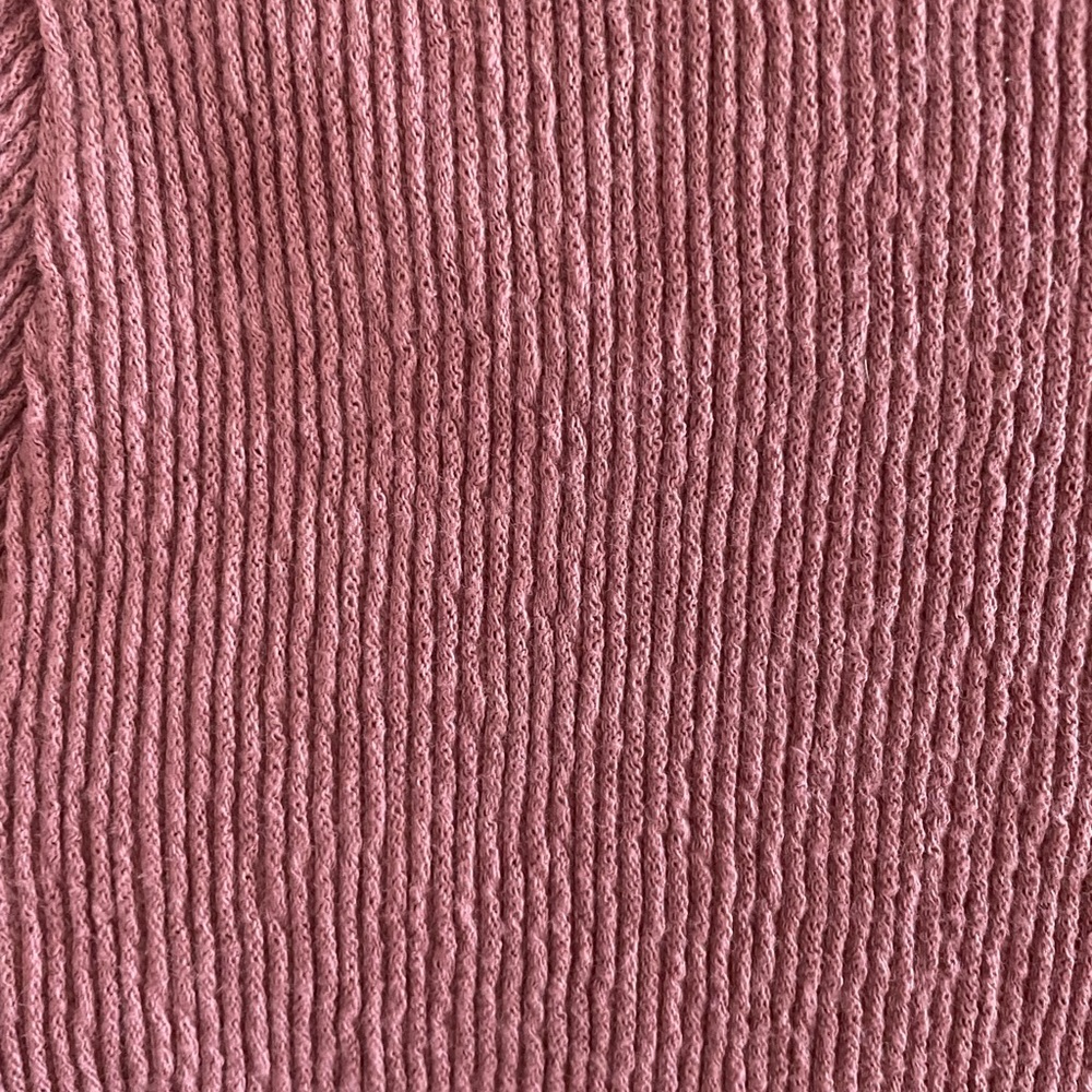 Texture & Thread Button-Back Mockneck Top - image 3